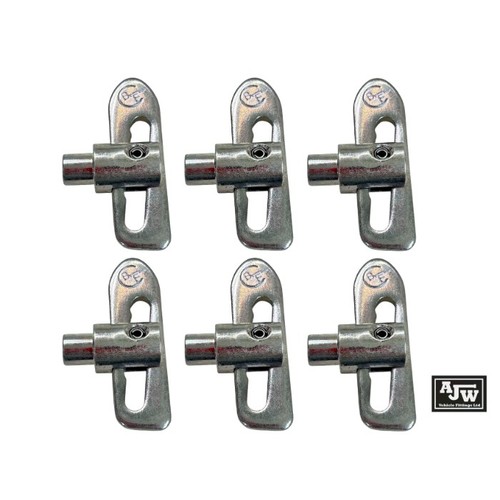 Drop lock fastener weld - lock, on