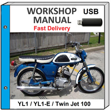 YAMAHA YL1 YL1-E TWIN JET 100