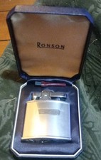 Vintage Boxed Ronson Pocket Lighter.