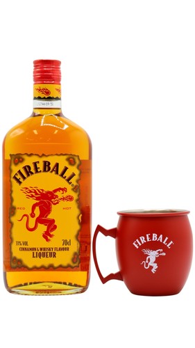 Fireball cinnamon whisky - cinnamon,