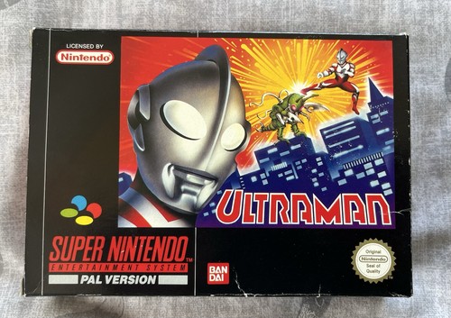 Ultraman nintendo snes - snes,, boxed