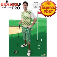 CA2866 Mens Green Golf Pro