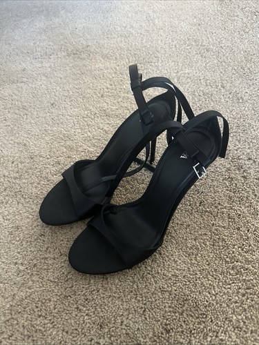 Zara women black strappy - zara,
