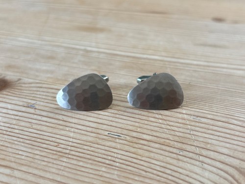 Vintage 1970s hammered silver - vintage,