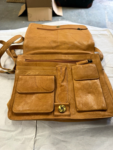 Visconti tan leather - visconti, medium