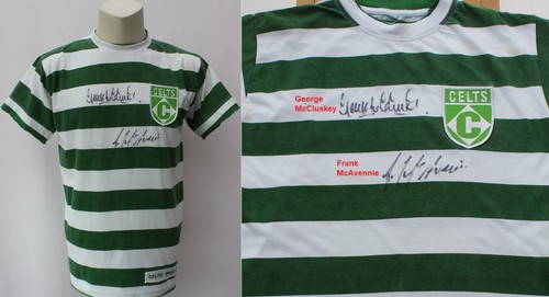 Vintage celtic shirt signed - celtic,