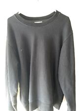 Y-3 CLASSIC BACK LOGO SWEATSHIRT BLACK MENS SIZE L