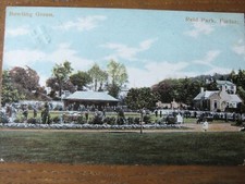 Bowling Green, Reid Park, Forfar , Angus (3)  - posted 1906