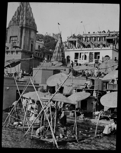 Dasaswamedh ghat c1910 - dasaswamedh,