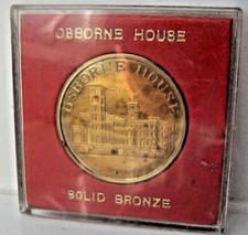 MEDAL, QUEEN VICTORIA, COMMEMORATIVE, OSBORNE HOUSE, ISLE OF WIGHT, BRONZE
