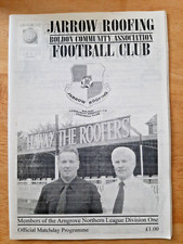 Jarrow Roofing BCA v Northallerton Town. 04/11/2006. Northern League. Excellent