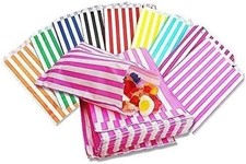 Disposable Striped Candy Paper