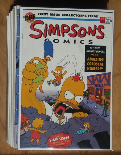 Simpsons comics lot - simpsons, 27