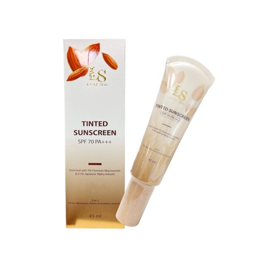 Luxe skin tinted sunscreen - luxe,
