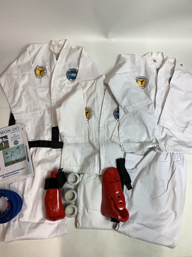 Taekwondo uniform bundle white - bundle,