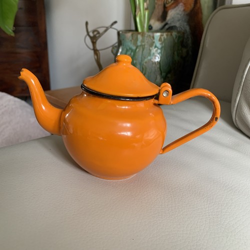 Vintage enamel mcm modernist - vintage,
