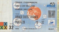 TICKET - 1998 WORLD CUP -