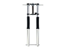 Tele Fork Silver, pre-assembled - for Simson S51, S70
