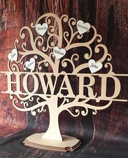 Wooden Personalised Family