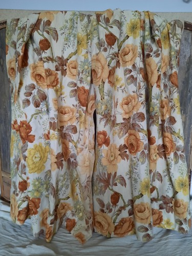 Vintage sanderson yellow rose - yellow,