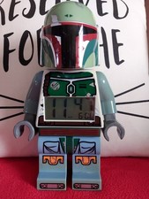 Lego Boba Fett - Figure Alarm Clock - Working! - RARE!