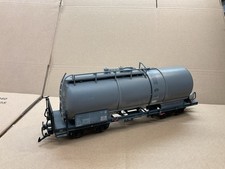 LGB G GAUGE TANKER CAR OIL TANK WAGON TYPE ZA RHB BAHN GREY WEATHERED & DIRTY !