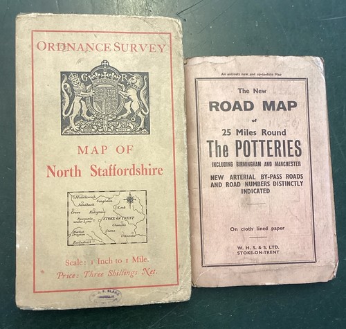 Road map miles round - miles, the