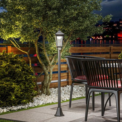 Led outdoor solar garden - led,