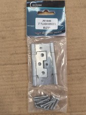 Eclipse J61440 3" Flush Hinges BZP