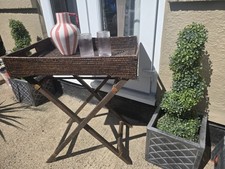 Vintage Folding Butler Serving