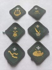 Six Scout Badges. Old Activity. 