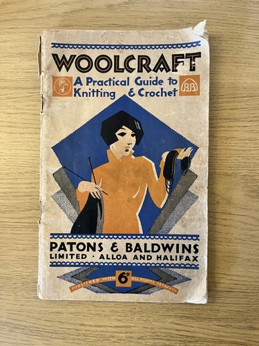 Vintage 1920s woolcraft - vintage,