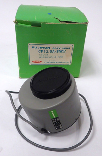 Fijinon cctv lens - cctv, cf12.5a-snd2