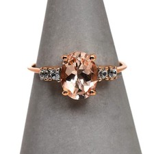 Pre owned 9ct rose gold - rose,