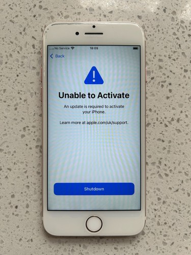 Apple iphone 128gb rose - 7,