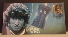 2000 Stamp Show / BBC TV UK United Kingdom Signed Event Cover - Tom Baker Dr Who
