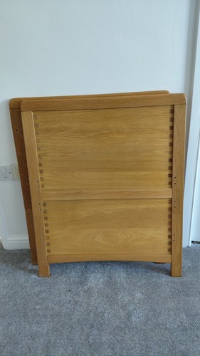 Wooden cotbed used - cotbed,
