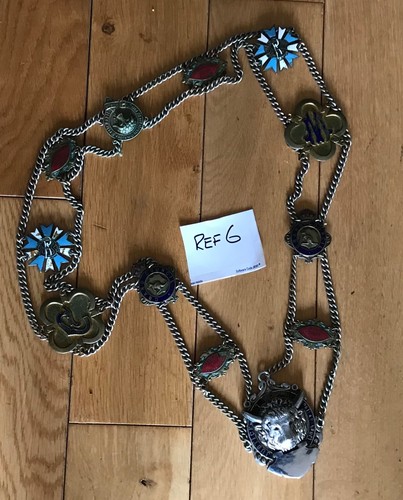 Vintage 1960s masonic collar - vintage,