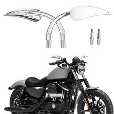 2pc Chrome Teardrop Mirrors