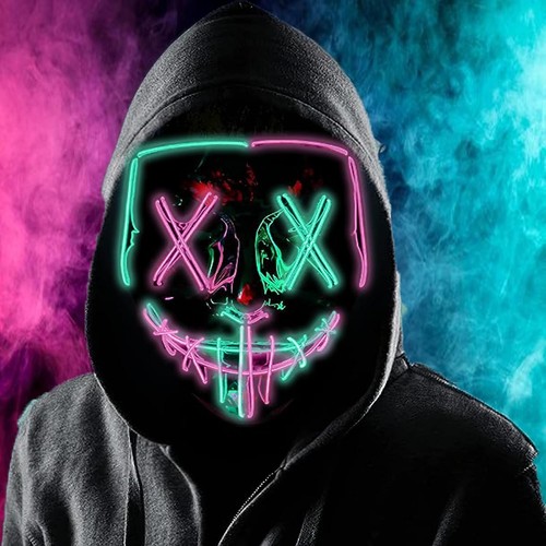 Boolavard led purge mask - led,
