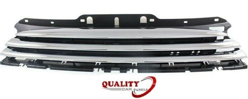 Front grille main centre matte - front,