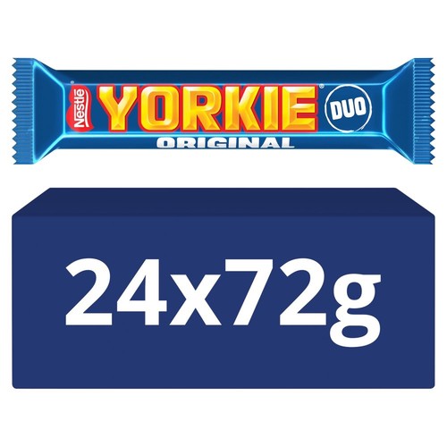 Yorkie duo milk chocolate bar - milk,