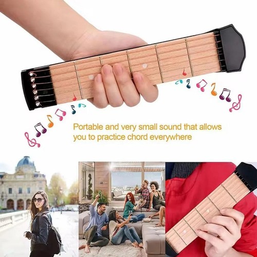 Portable pocket guitar fret - guitar, 6