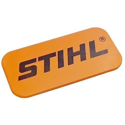 Genuine stihl name plate logo - stihl,