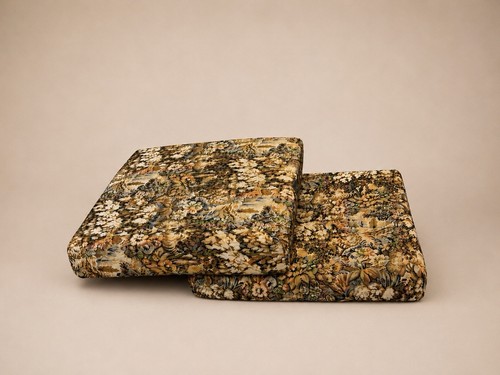 Pair mid century - century, floral