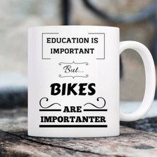 Education bike mug - education,