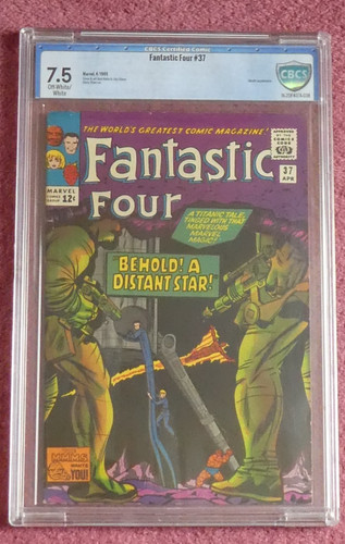 Fantastic four cgc 5 - fantastic, #37