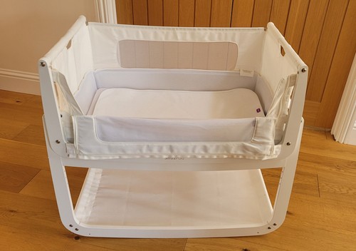Snuzpod bedside crib white - crib,,