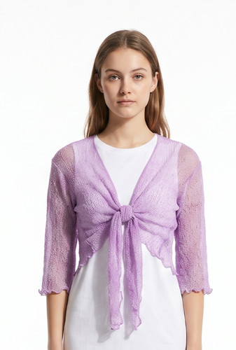 Boho chic crochet style knit - boho,