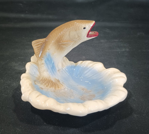 Vintage trout ceramic - vintage, 3-d